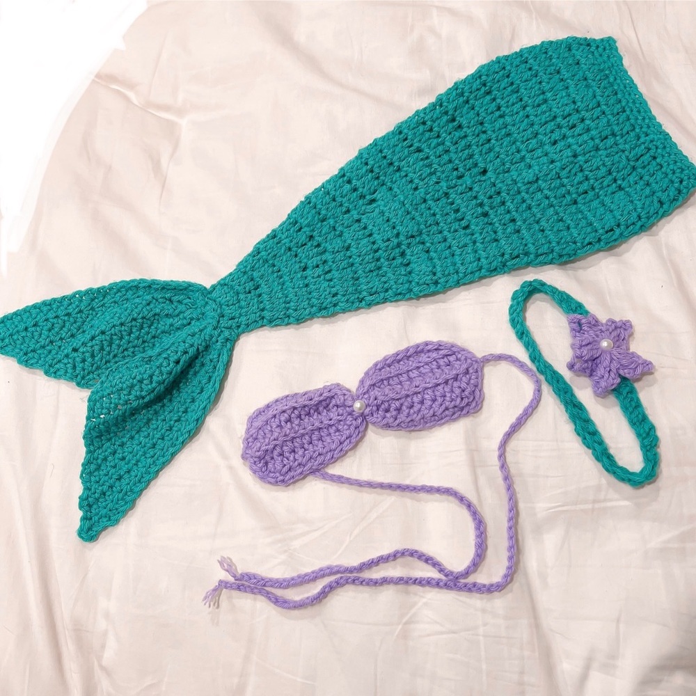 Little mermaid crochet